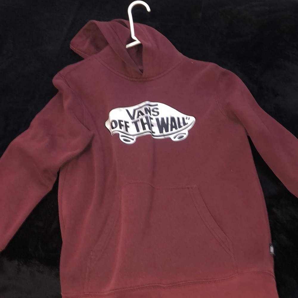 Vans Burgundy Hoodie